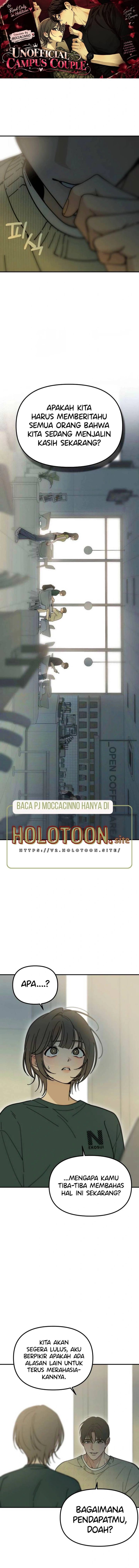 Unofficial Campus Couple - Chapter 23 - Page 1