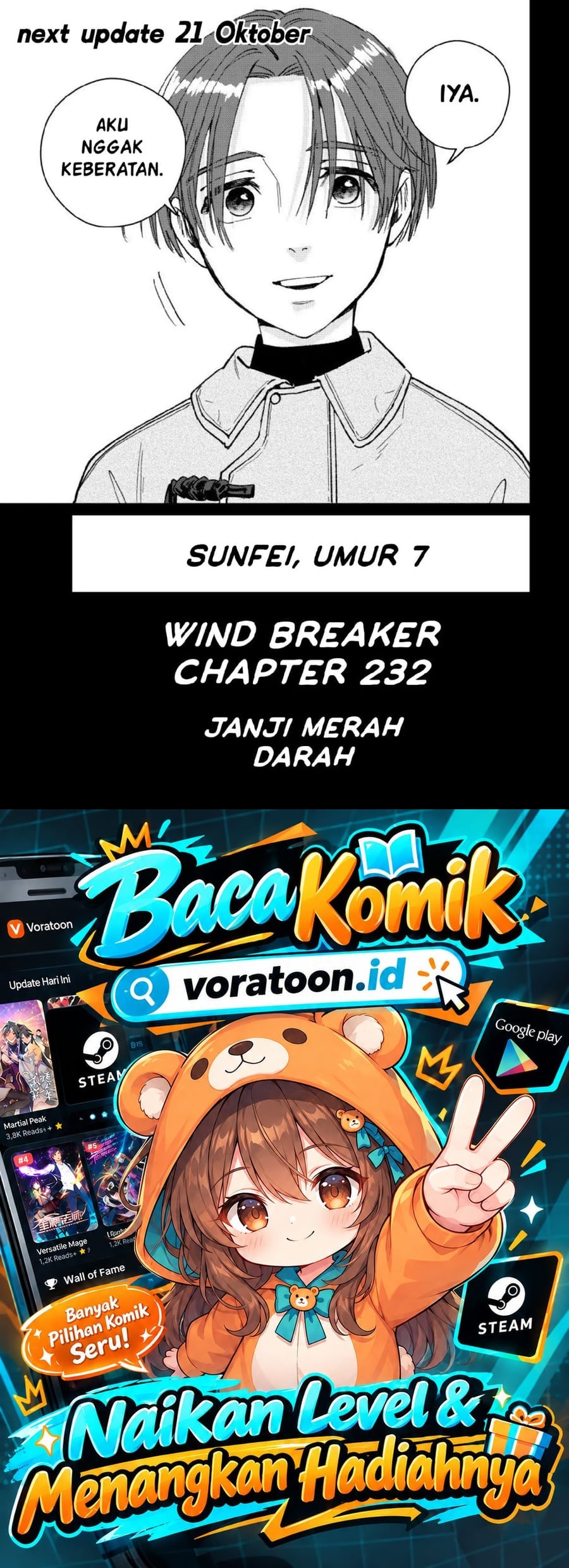 Wind Breaker (NII Satoru) - Chapter 232 - Page 21