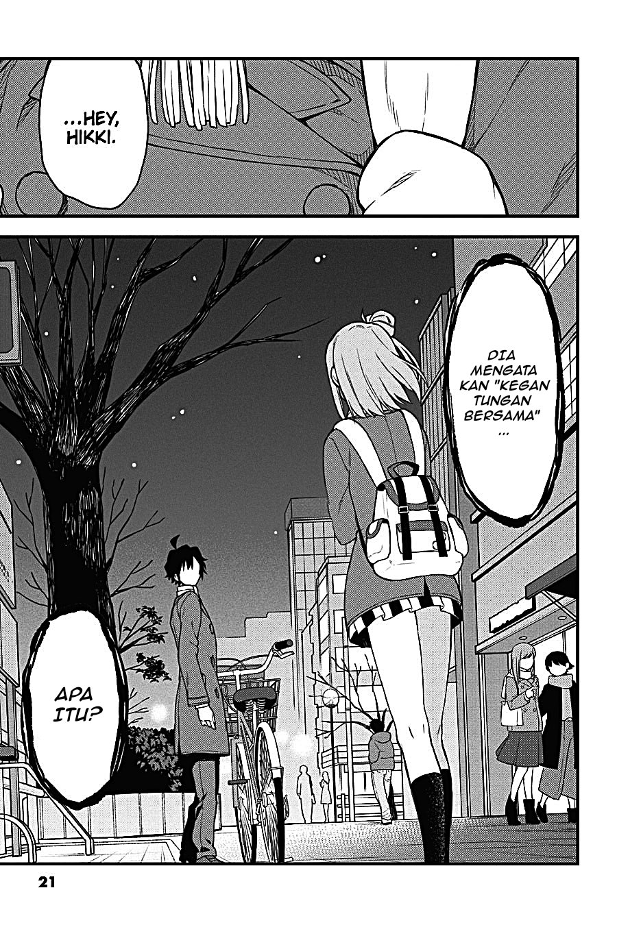 Yahari Ore no Seishun Love Come wa Machigatteiru - Chapter 101 - Page 17