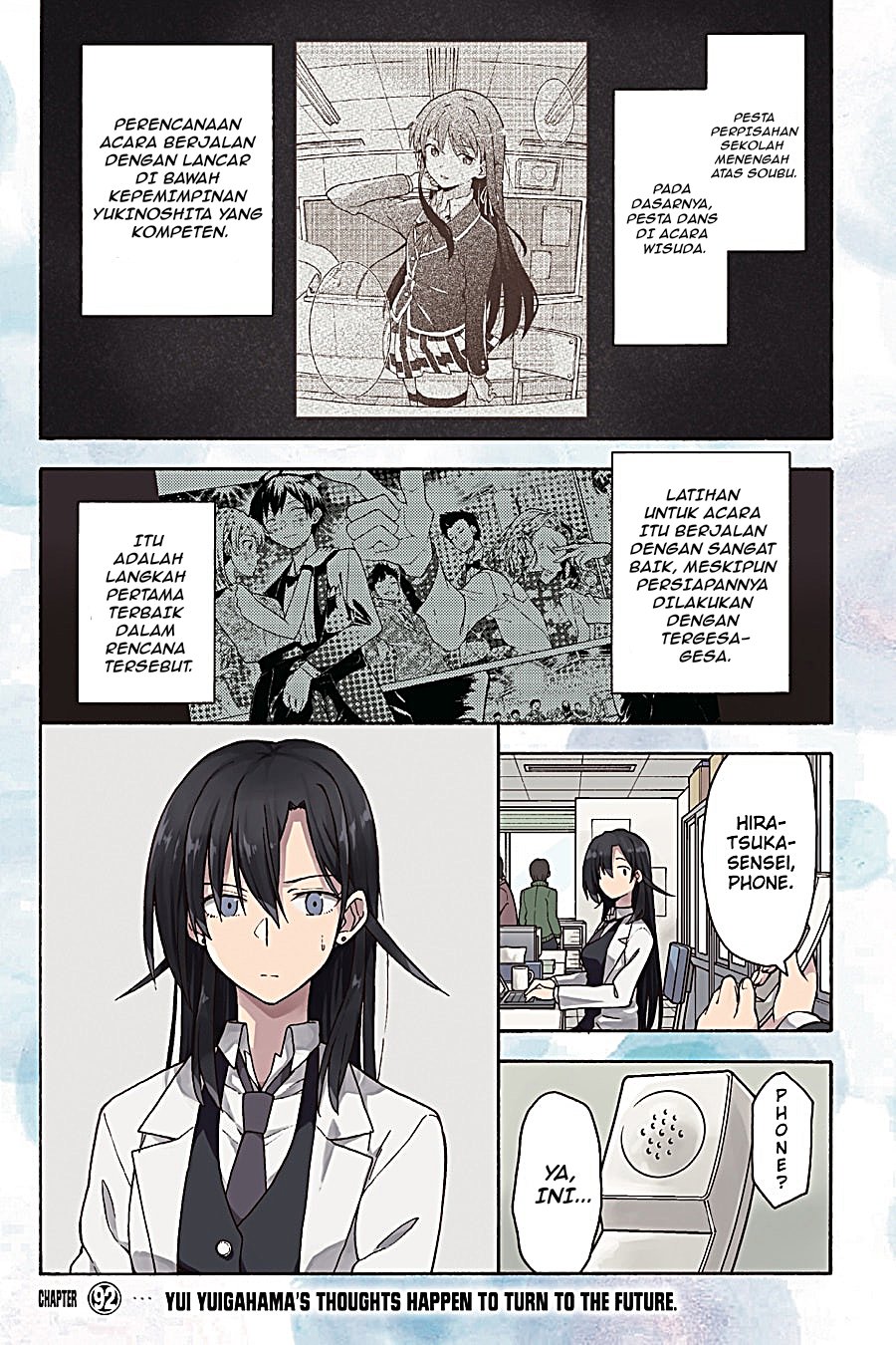 Yahari Ore no Seishun Love Come wa Machigatteiru - Chapter 91 - Page 1