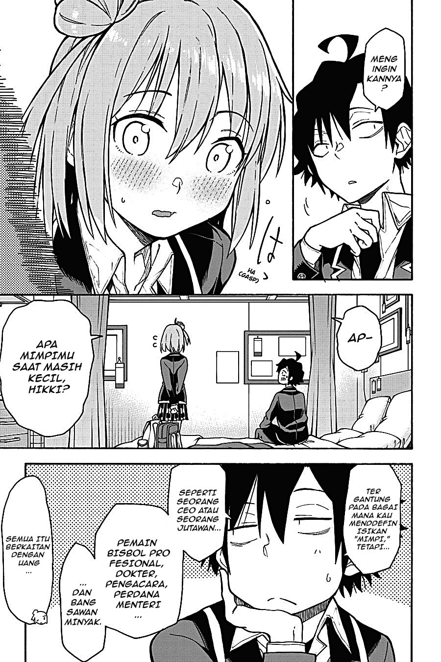 Yahari Ore no Seishun Love Come wa Machigatteiru - Chapter 91 - Page 16