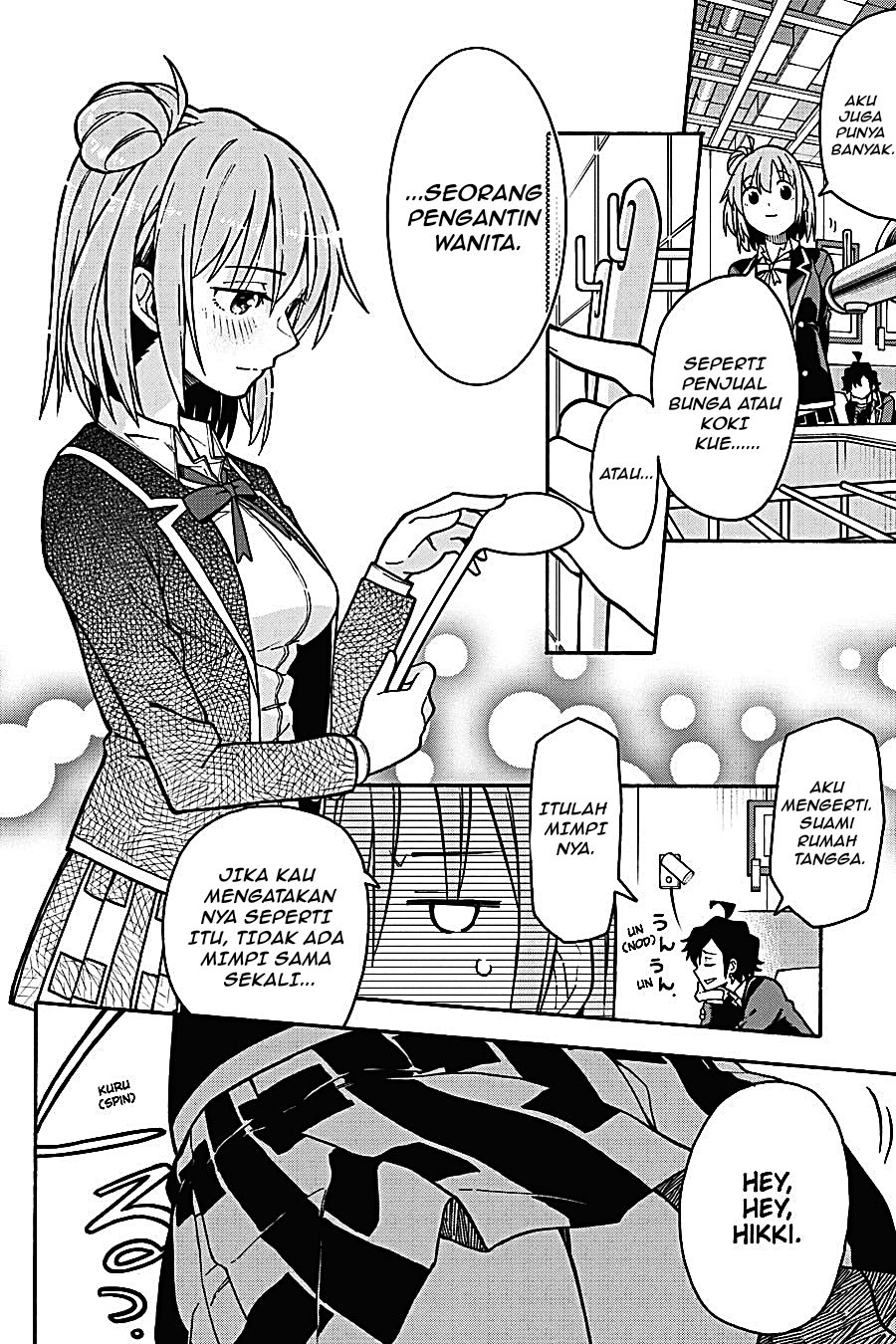 Yahari Ore no Seishun Love Come wa Machigatteiru - Chapter 91 - Page 17