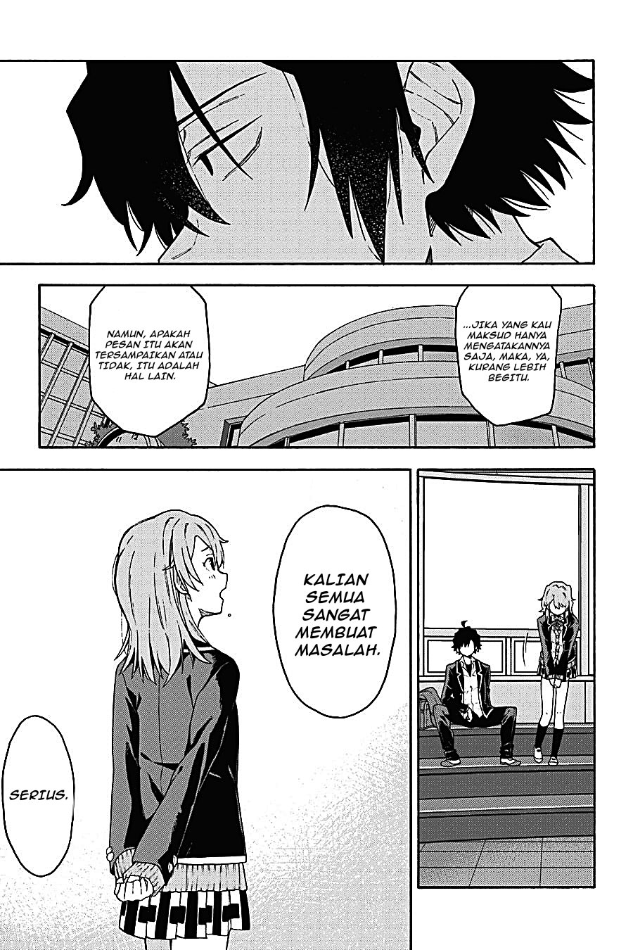 Yahari Ore no Seishun Love Come wa Machigatteiru - Chapter 94 - Page 27