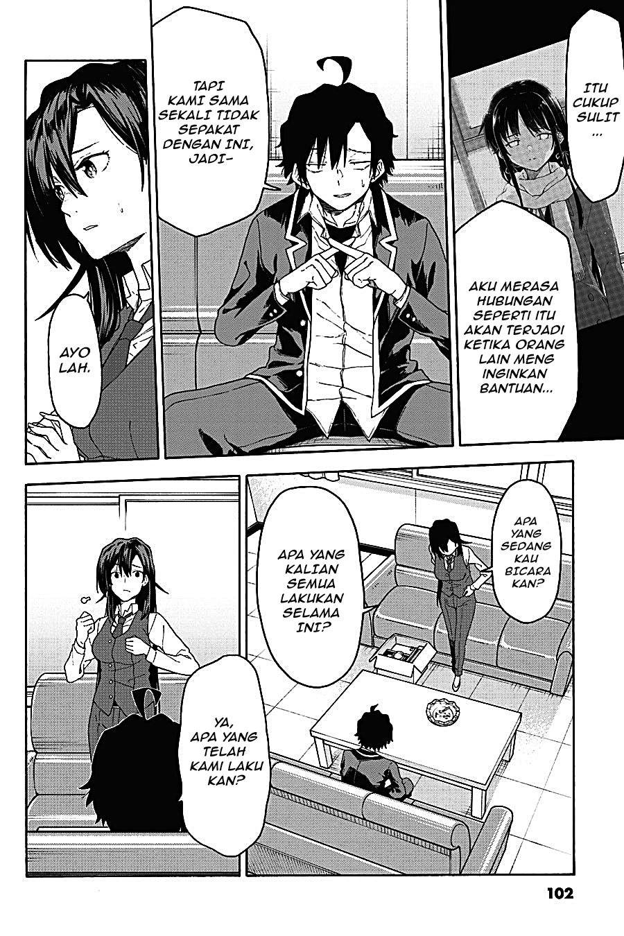 Yahari Ore no Seishun Love Come wa Machigatteiru - Chapter 94 - Page 8