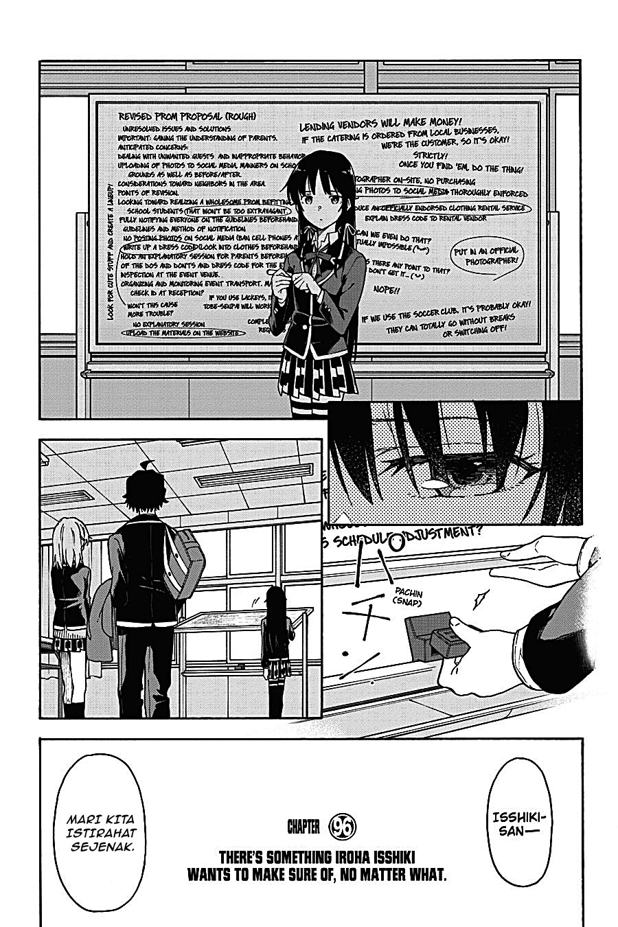 Yahari Ore no Seishun Love Come wa Machigatteiru - Chapter 95 - Page 1