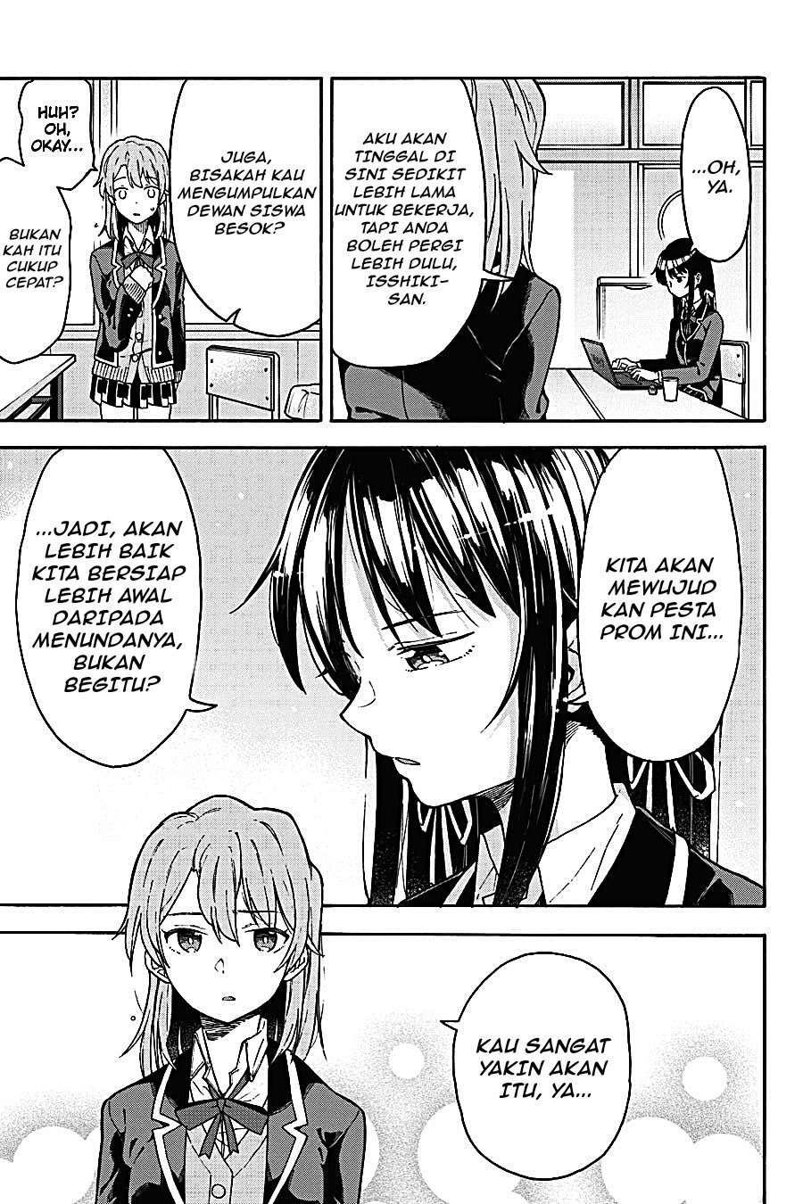 Yahari Ore no Seishun Love Come wa Machigatteiru - Chapter 95 - Page 36