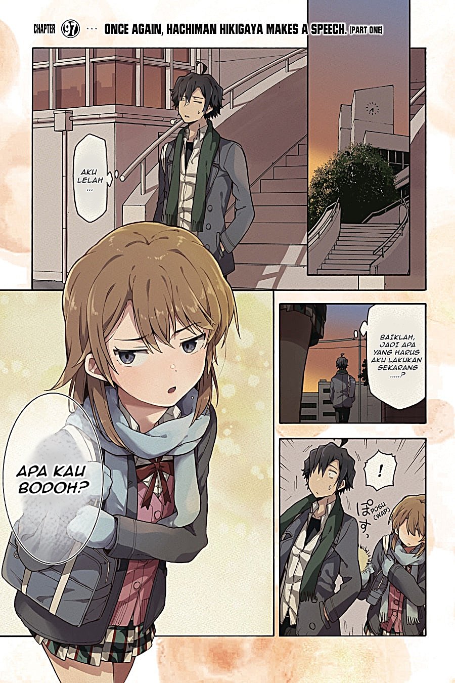 Yahari Ore no Seishun Love Come wa Machigatteiru - Chapter 96 - Page 1