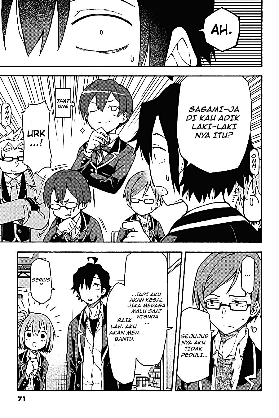 Yahari Ore no Seishun Love Come wa Machigatteiru - Chapter 98 - Page 15
