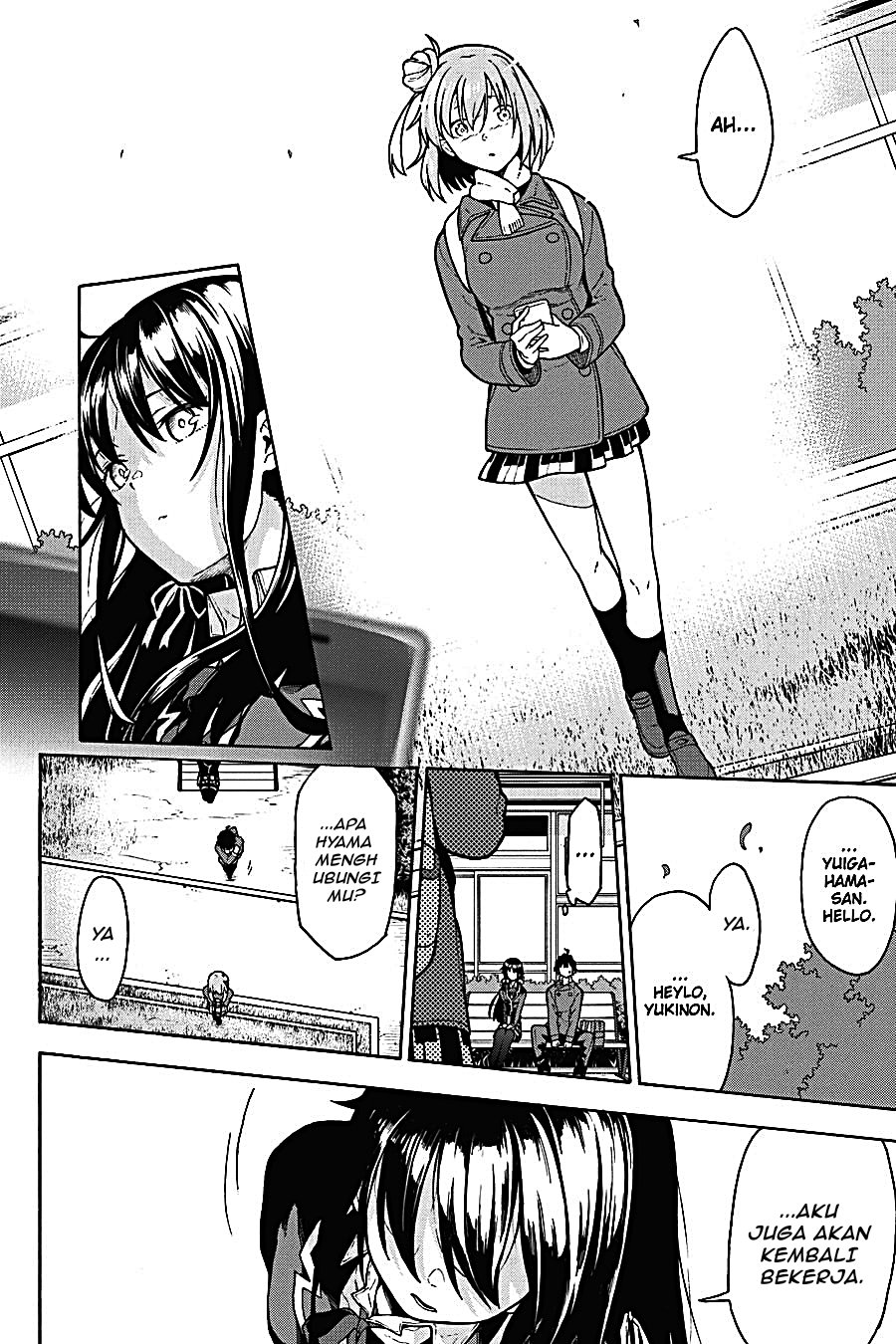 Yahari Ore no Seishun Love Come wa Machigatteiru - Chapter 99 - Page 18