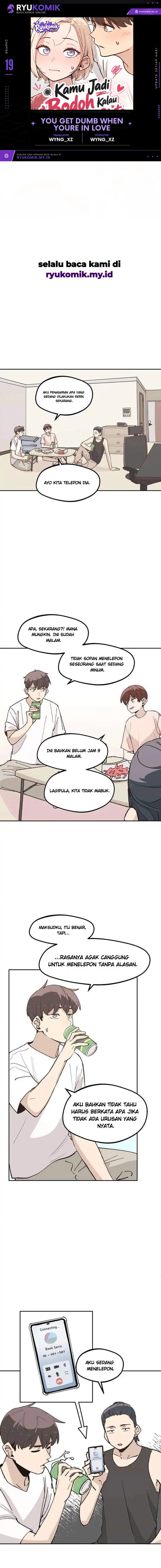 You Get Dumb When You're in Love - Chapter 19 - Page 1