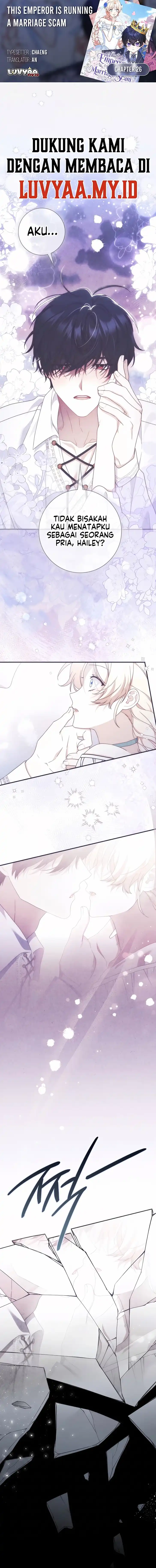 This Emperor Runs a Marriage Scam Chapter 26 - Page 1